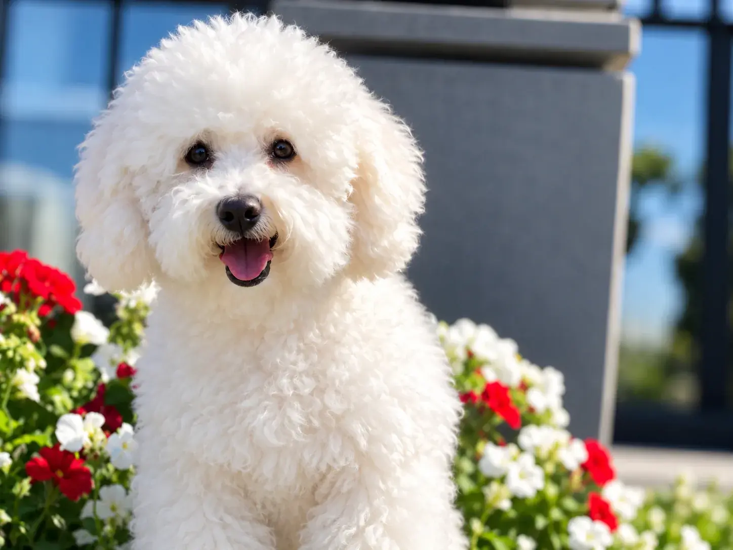 Chloé, la caniche-bichon qui a donné son nom au Spa Chloé